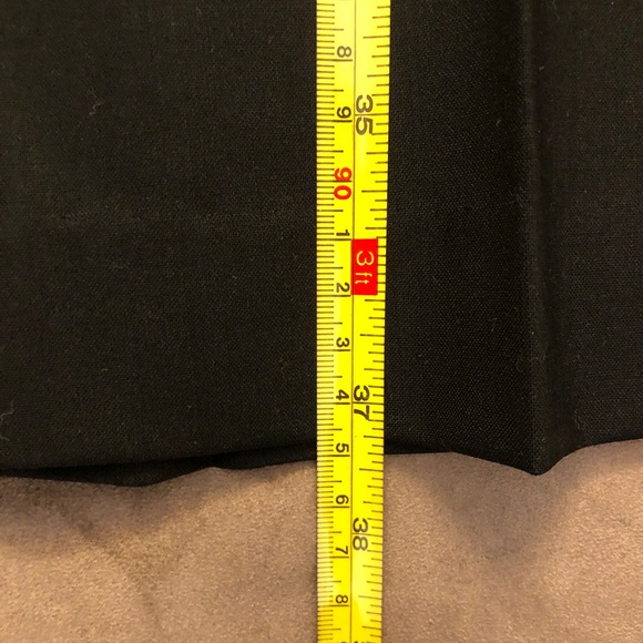 Theory- wool tuxedo pants with satin & crystal waist band - Picture 7 of 12